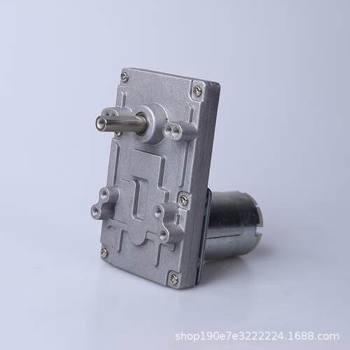 7字型555马达金属齿轮直流速电机12V24V往复机构偏心轮八孔退币