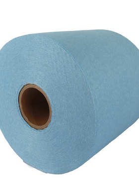 卷筒蓝色无尘纸原纸工业用大盘卷纸250*380mm平纹无尘大卷纸批发