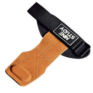 手套助力举重单杠带向上腕体掌健身护手牛皮引硬握力男女拉辅助护