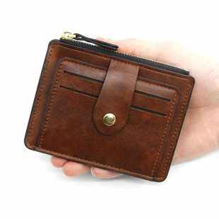 Travel Leather Men Wallets Women Credit Card Holder Cover