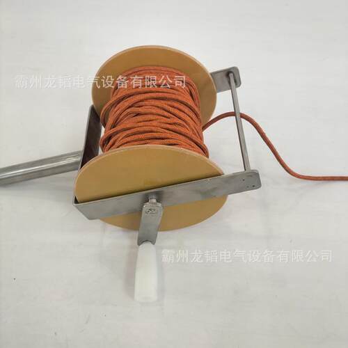 手摇式绝缘蚕丝测量绳ZF010920工程桩基量地测距绳线缆检修测井绳