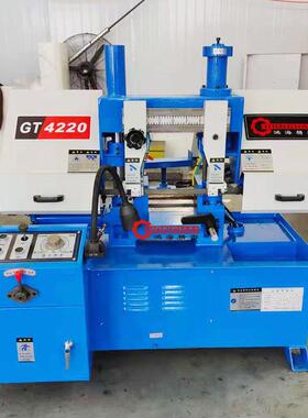小型金属带锯床GT4220锯切直径200x200卧式钢筋带锯床