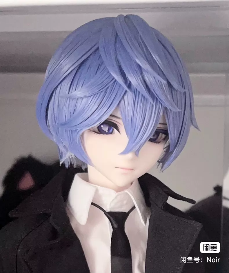 Elsword Noah Cosplay 1/3 BJD Heads (Liberator & Nyx Pieta) - Custom Faceup Pair