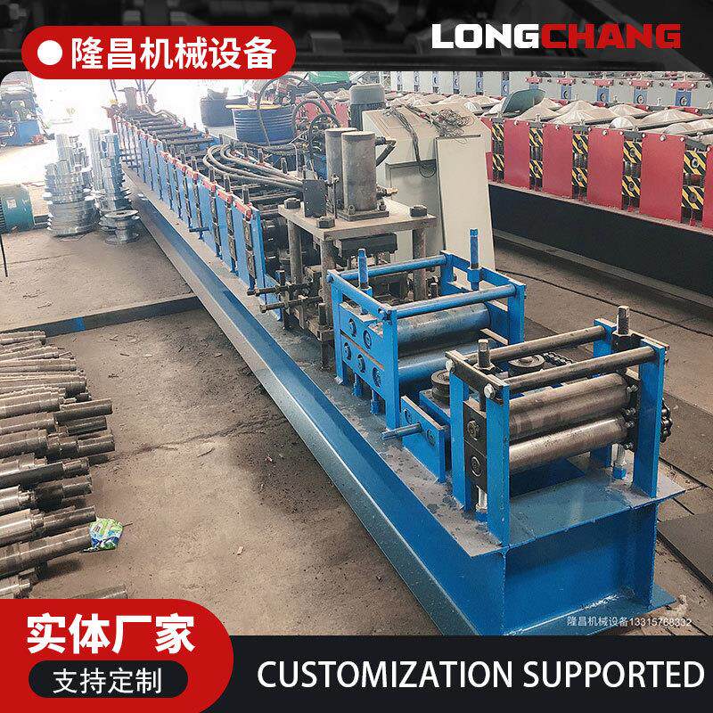 厂家加工C型钢压瓦机冷弯成型设备全自动剪切成型机楼承板型材
