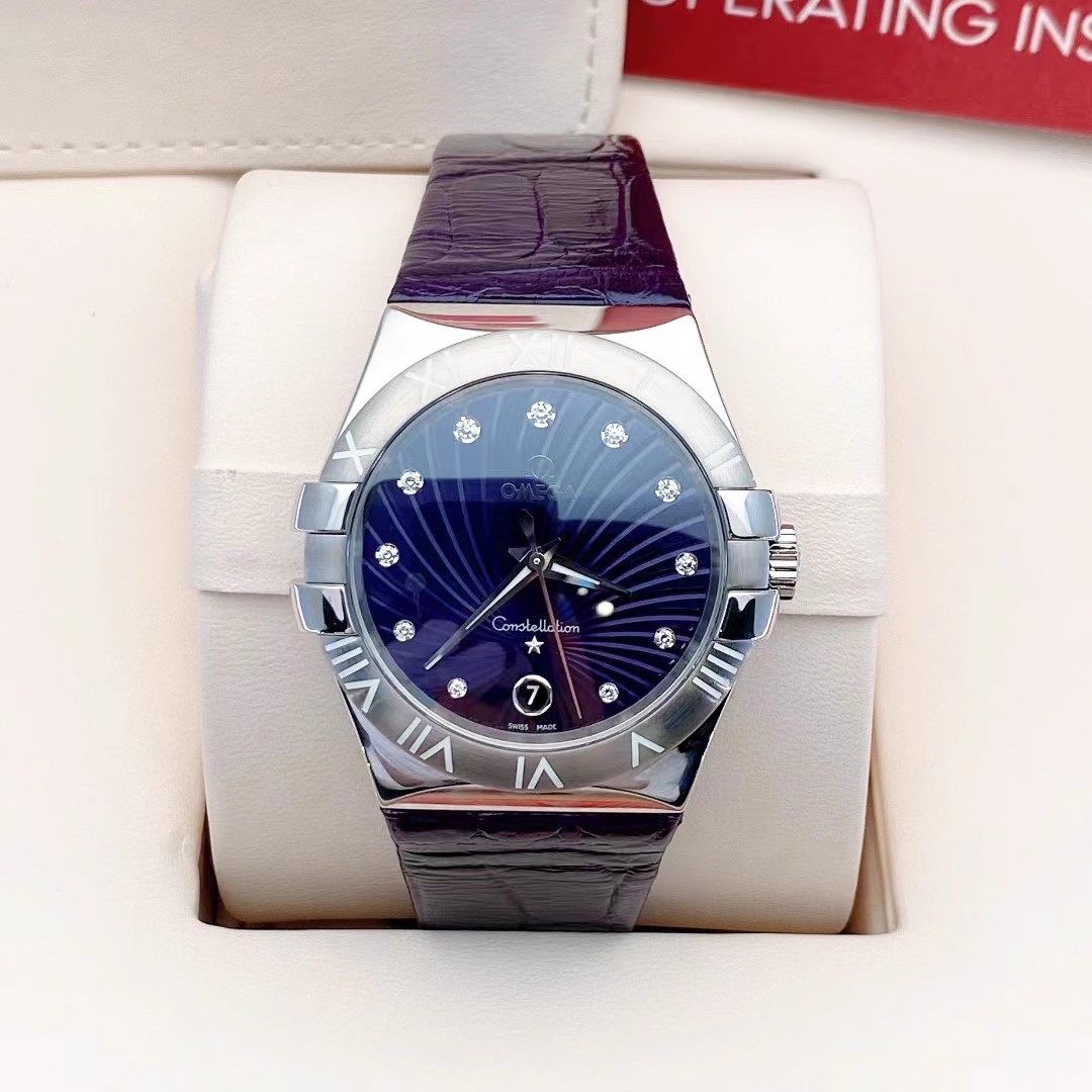 一口价98新欧米茄星座系列手表女士正品123.13.35.60.60.001,手表,二奢手表,淘宝优惠券,粉丝福利购,淘宝优惠卷