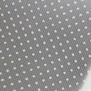 批发定制地毯垫防滑无纺布灰色点点滴塑面料阻滑布地毯专用打底布