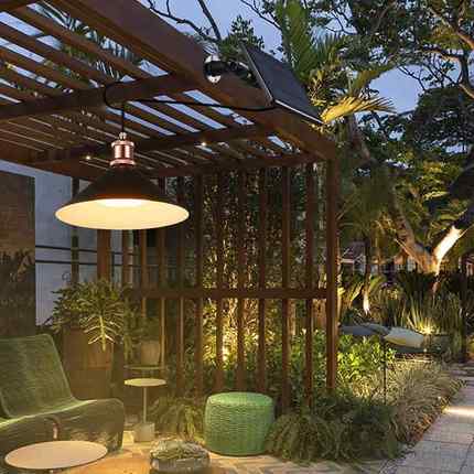 阳能院灯户外TBR防吊水花园别墅庭家用室内灯led阳台灯凉太亭吊灯