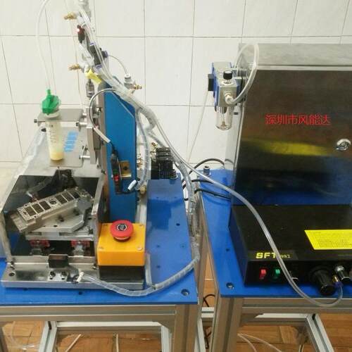 风能达流水线配套设备自动打油加油脂机自动点胶机精准工件打胶机