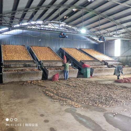 烘干机设备药材地黄烘干木薯片水果干蔬菜食品适用多层网带干燥机
