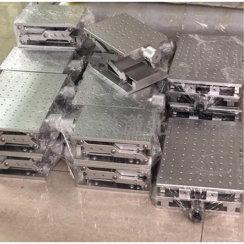 激光打标机配件Z轴升降台三维位移台XY手动微调滑台铝板定位治具