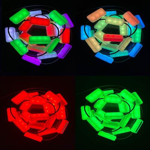 智能幻彩汽车氛围灯灯 音乐节20led奏lde车灯拾音灯汽车后示备箱