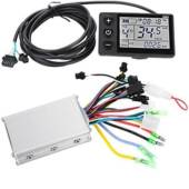 智能电机控制器24 48V防水LCD显示面板电动滑板车无刷控制器