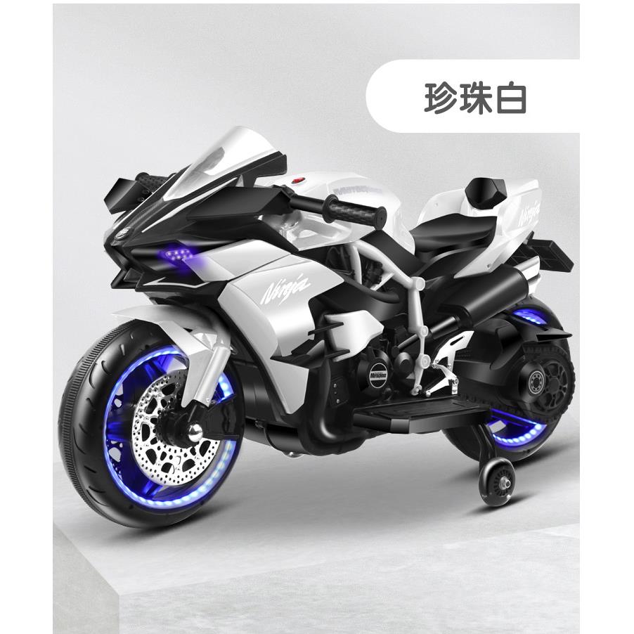 正品超儿童电动摩车四轮车12双驱新款大27岁男女—宝宝机车摩托托