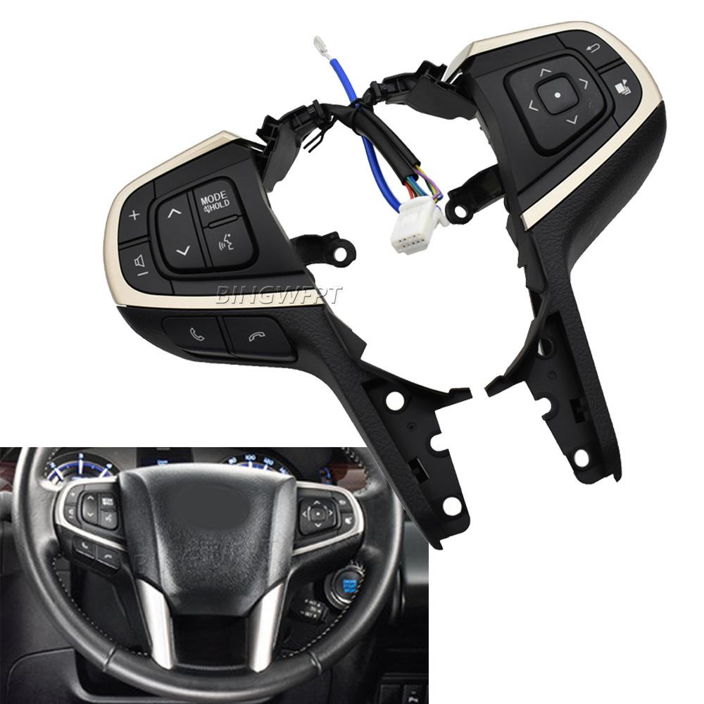 适用于丰田Innova方向盘音频巡航控制电话按键开关84250-0K080