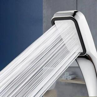 300 Holes Pressurized Showerhead Hand Hold Square Shower Hea