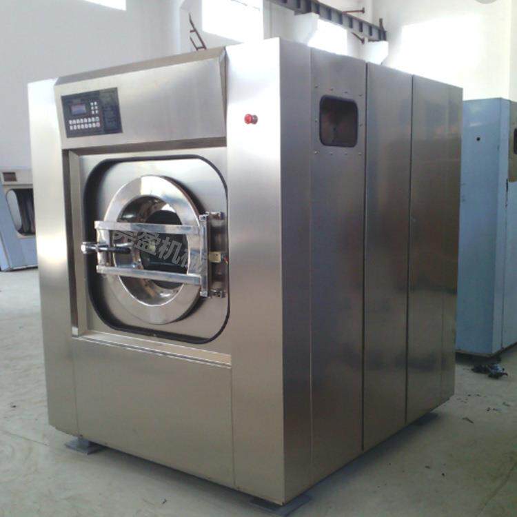 东莞全自动滚筒洗衣机洗被子酒店布草无尘服工业洗脱烘一体机