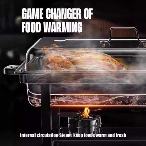 跨境chafing dishes布菲炉不锈钢商用自助餐炉加热酒精早炉保温炉
