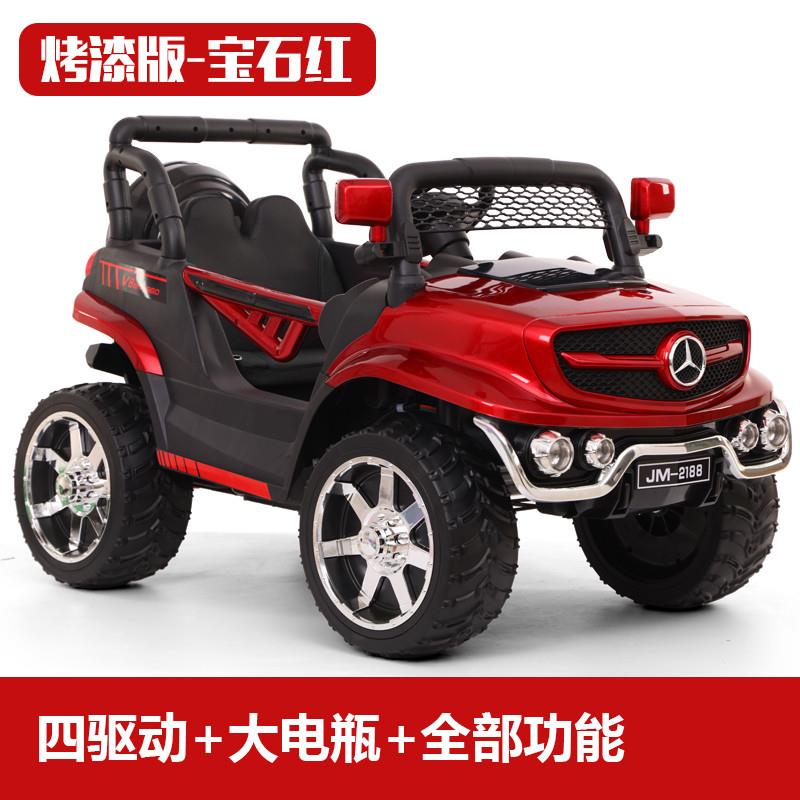 高档儿童电动四轮大越野车坐人宝宝具玩车可小孩遥控车汽车婴儿童