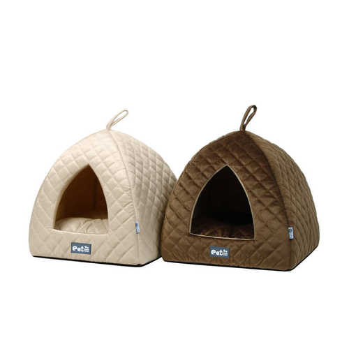 宠物窝房小型犬房子泰迪狗屋狗床四季秋冬两用蒙古包狗窝猫窝帐篷