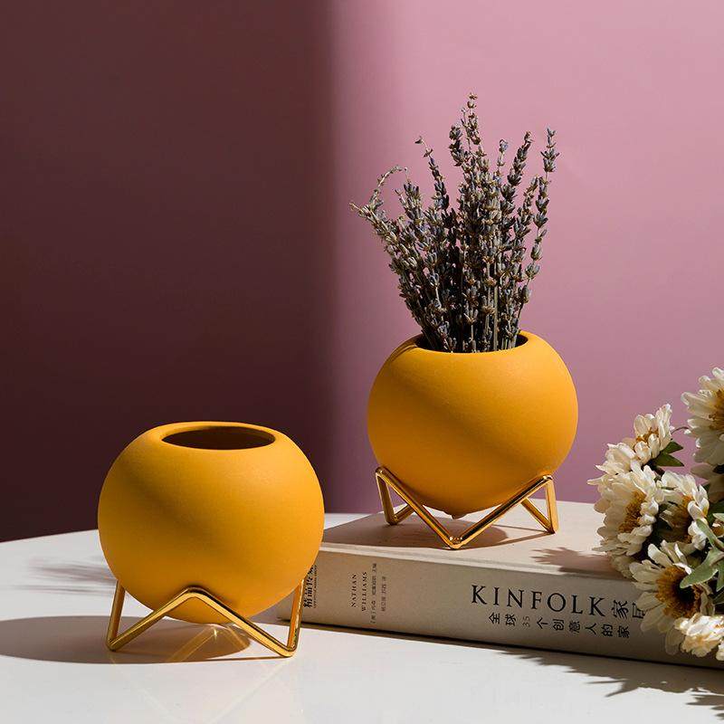 北欧轻奢小花瓶摆件客厅电视柜餐桌花艺网红盆栽陶瓷仿真花装饰品,家居饰品,花瓶,淘宝优惠券,粉丝福利购,淘宝优惠卷