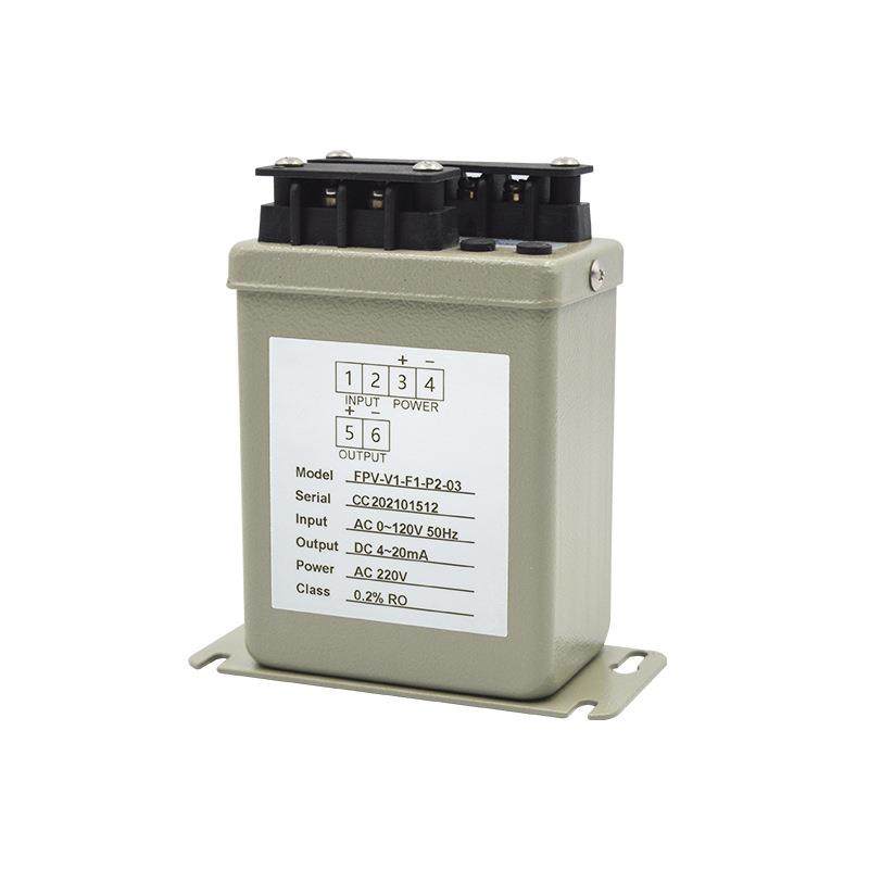 昌辰FPV交流电压变送器交流电压测量线性直流模拟信号变送器