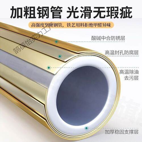 铁艺床加厚加粗静音床双人1.8x2欧式现代简约1米单人折叠床出租屋