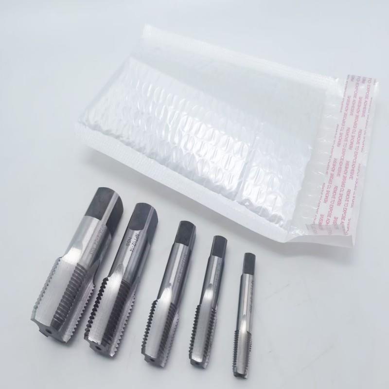 管螺纹丝锥组套 HSS高速钢丝攻NPT1/8 1/4 3/8 1/2 3/4厂X20