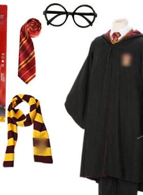 Harry Potter Costume Magic Robes cosplay Halloween cape 斗篷
