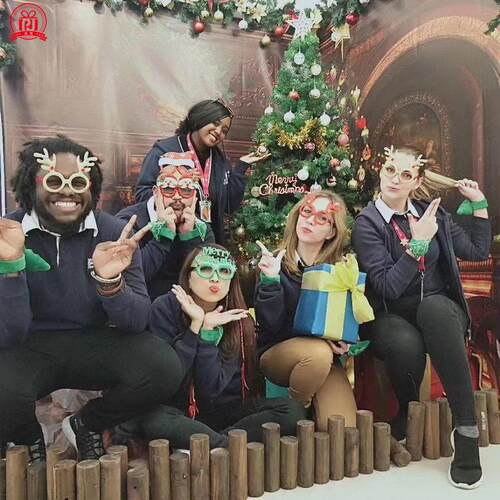 Creative frames for Christmas glasses party创意眼镜