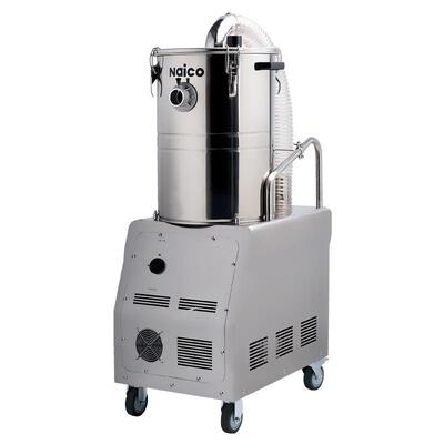 大型工业级桶式吸尘器工厂车间粉尘铜铁屑大吸力7500W功率除尘器
