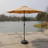 伞沙滩旋转伞花园大号伞户外防雨钓鱼便携遮阳摇头庭院太阳伞摆摊