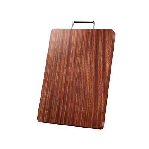 乌檀木菜板家用木砧板实木刀板包边长方型厨房案板切菜板厂家包邮