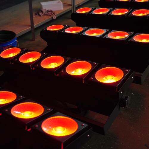 长条点控5颗矩阵背景LED效果灯RGB RGBW COB灯珠高亮度染色跑马