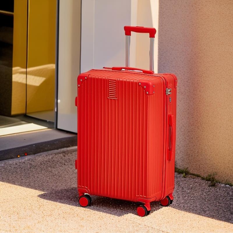 高档行李箱拉杆箱大量2耐4寸结皮实用箱子容男住校学生女密码箱旅