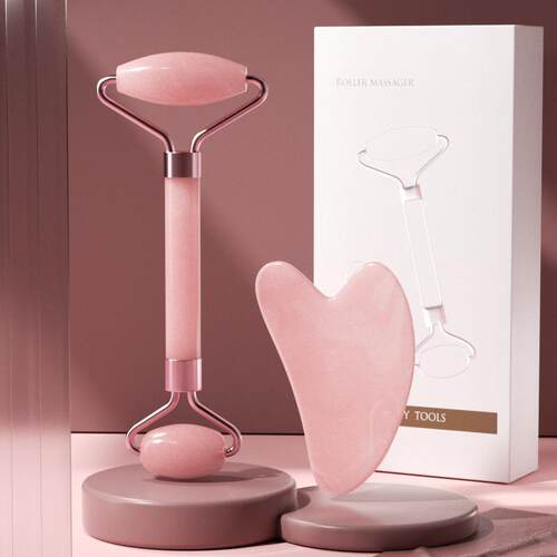Jade Roller Gua Sha Face Roller Facial Beauty Roller Skin刮