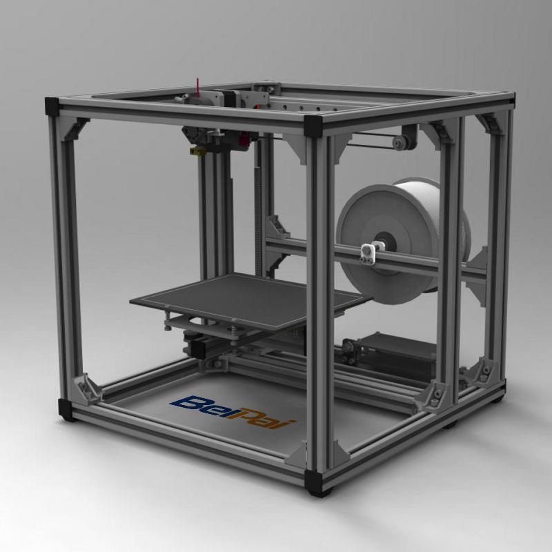 贝派铝型材框架3D打印机架工业铝型材支架铝合金厂家3030铝材