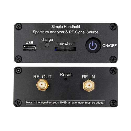 ZQ6手持频谱仪带跟踪源&信号源 4.3寸工业级触摸屏 6G手持频谱仪