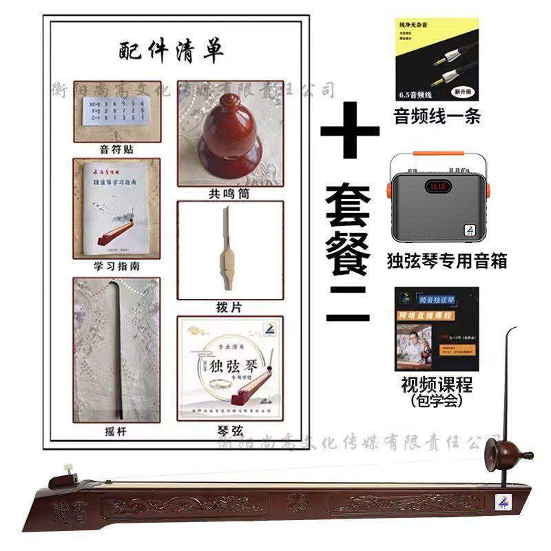 正品绮音独弦琴专业演奏族级高档民器音乐乐爱通好者用型舞台原装