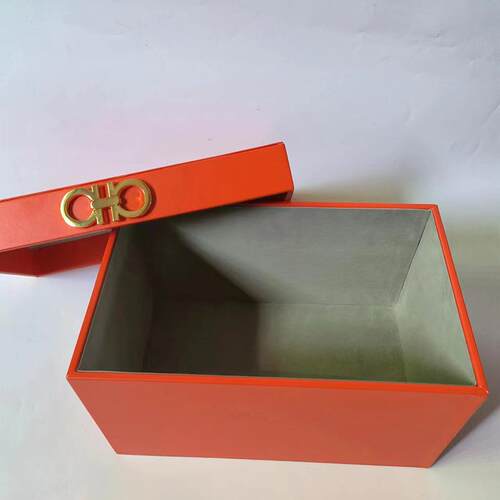 新款直销定制样板房轻奢皮革收纳盒衣帽间摆件酒店装饰盒卧室木质
