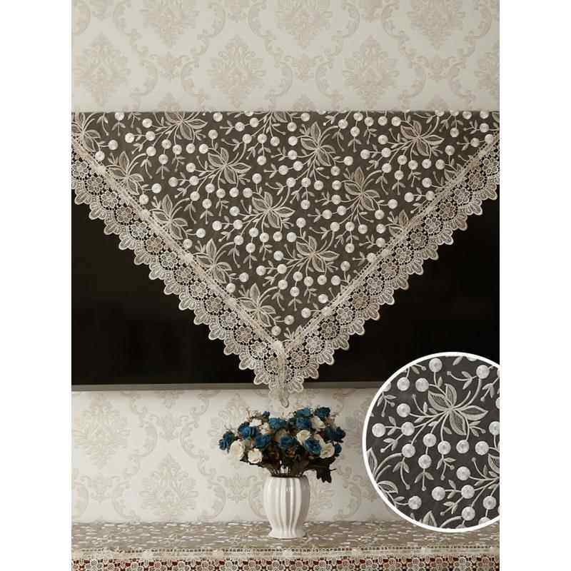 液晶挂式电视机罩55寸42寸50寸48寸70寸挂式电视盖布蕾丝防尘罩套,居家布艺,电视机罩,淘宝优惠券,粉丝福利购,淘宝优惠卷