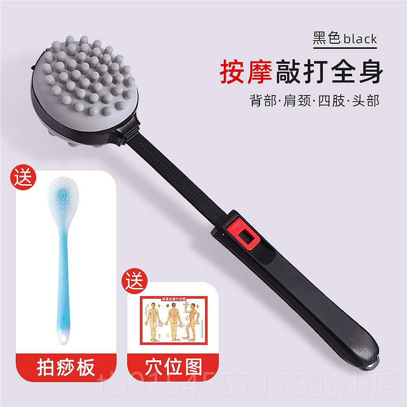 正品打日本按摩锤肩颈敲棒器健身按摩捶腿手持式后打背神器经络拍图片