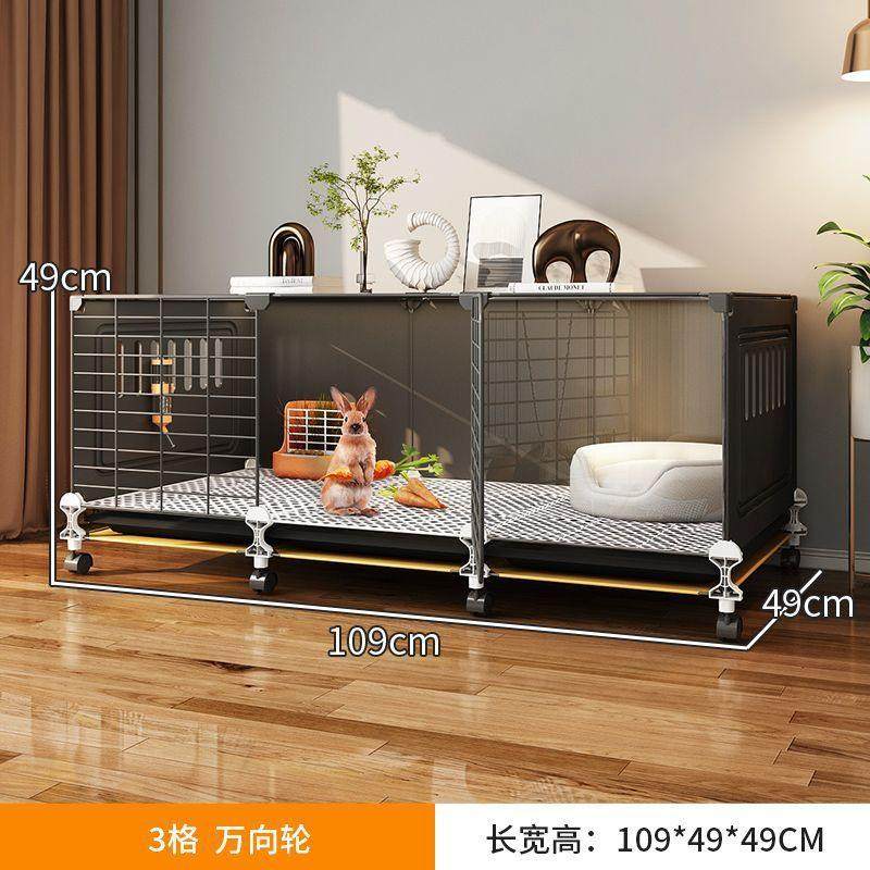 兔笼子家用室内睡觉小窝兔子防喷尿专用别墅大号特大号荷兰猪豚鼠,宠物/宠物食品及用品,玩具/造景装饰,淘宝优惠券,粉丝福利购,淘宝优惠卷