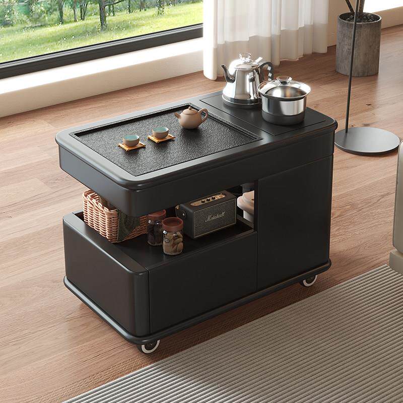 可移动茶几泡茶一体客厅家用阳台小茶桌茶台茶水柜沙发边几侧边柜
