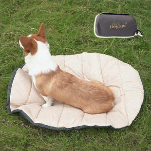 通用户外狗窝四季旅行便携式宠物粘防水狗狗垫子它不宠毛垫