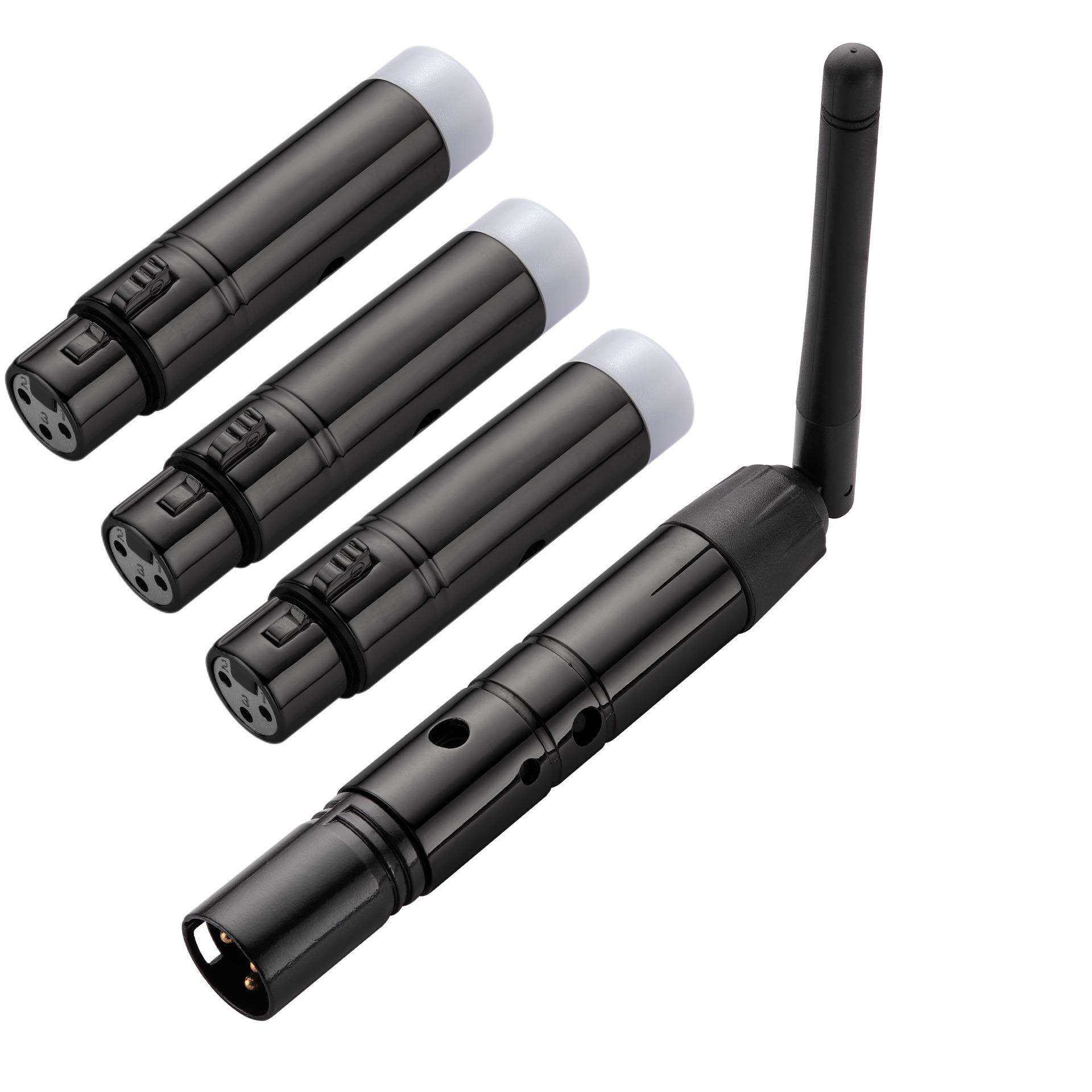 无线dmx512发射器2.4G信号收发控制接收器舞台灯帕灯摇头灯专用