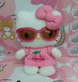 Hello kitty 夏日 太阳眼镜布偶