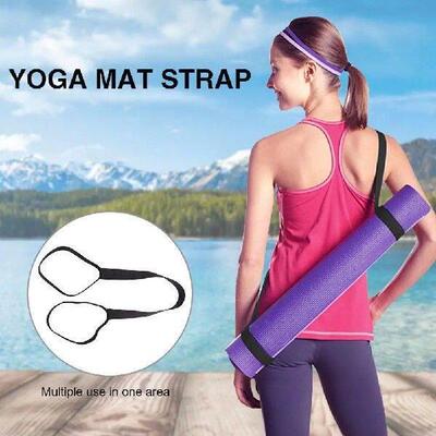 2Pcs Yoga Mat Carrier Adjustable Yoga Mat Sling Lightweight