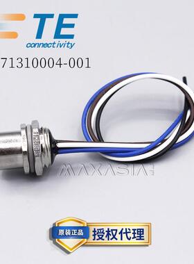 TE泰科M12前面板安装连接器T4171310004-001母端4孔Acode 0.2米线