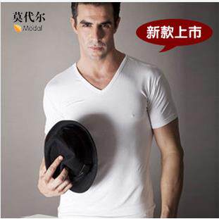 Men's short sleeved T-shirt men's T-shirt plus super fat