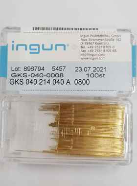 英仿针钢探INUN测试针GKS04021404G0GKS040.2A0800探针40MIL英钢